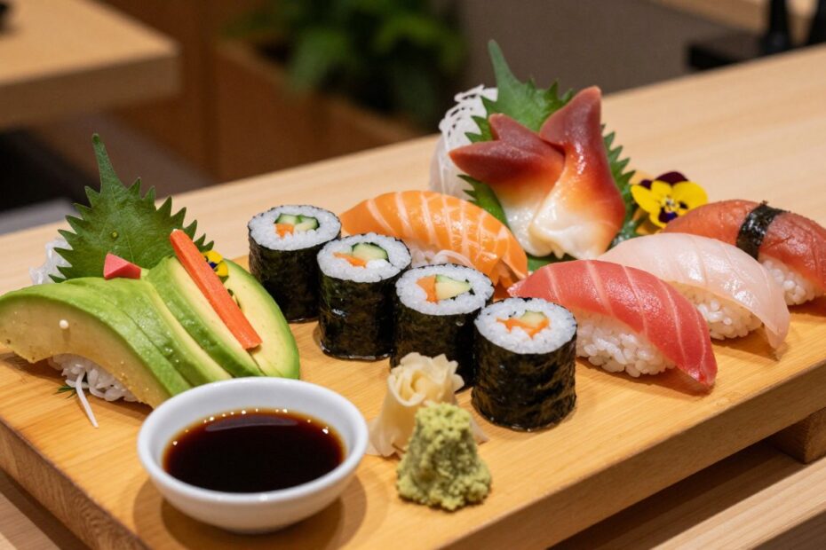 Co do sushi do środka