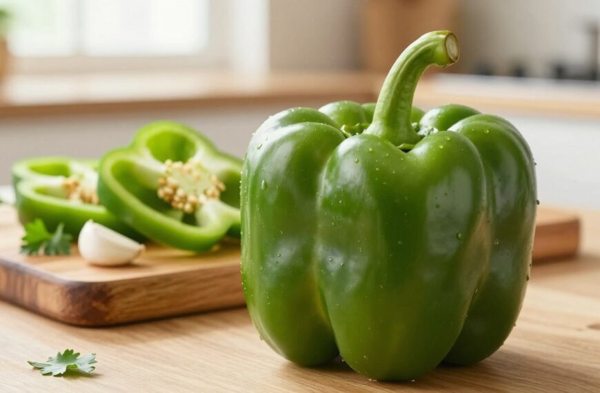 Co zrobić z zielonej papryki – pomysły na szybkie dania i dodatki do obiadu
