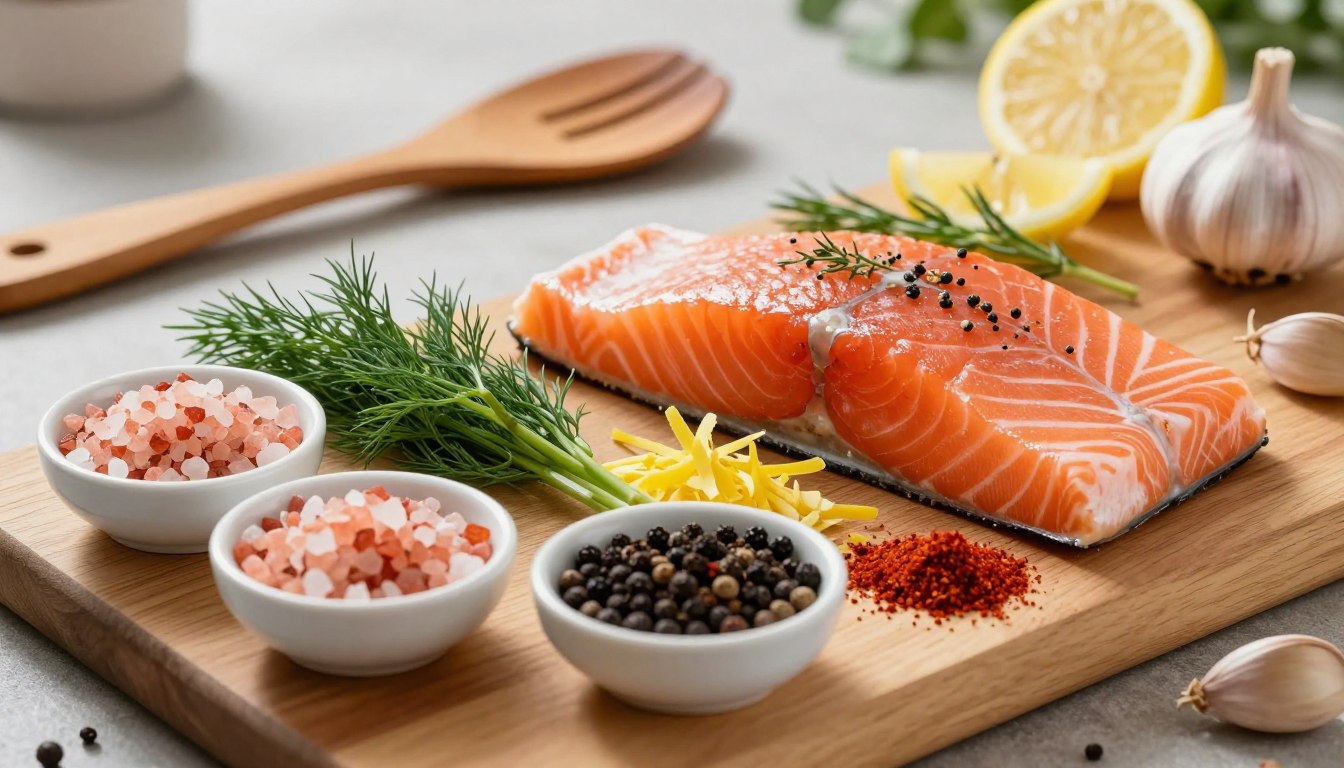 Czym przyprawić łososia