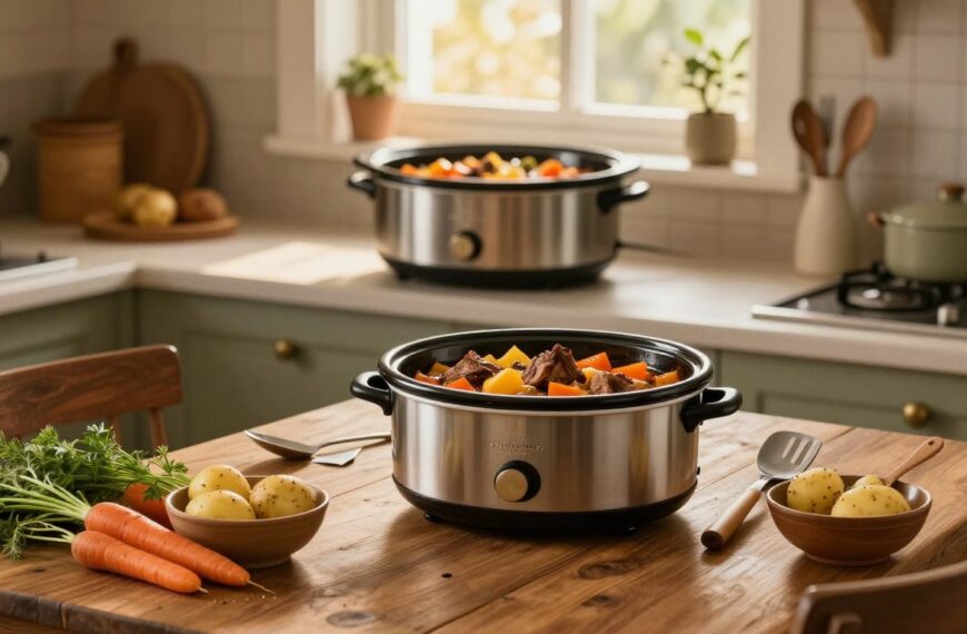 Dania jednogarnkowe z wolnowaru – wygodne przepisy na sycące obiady