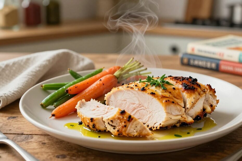 Dania z piersią z kurczaka z piekarnika