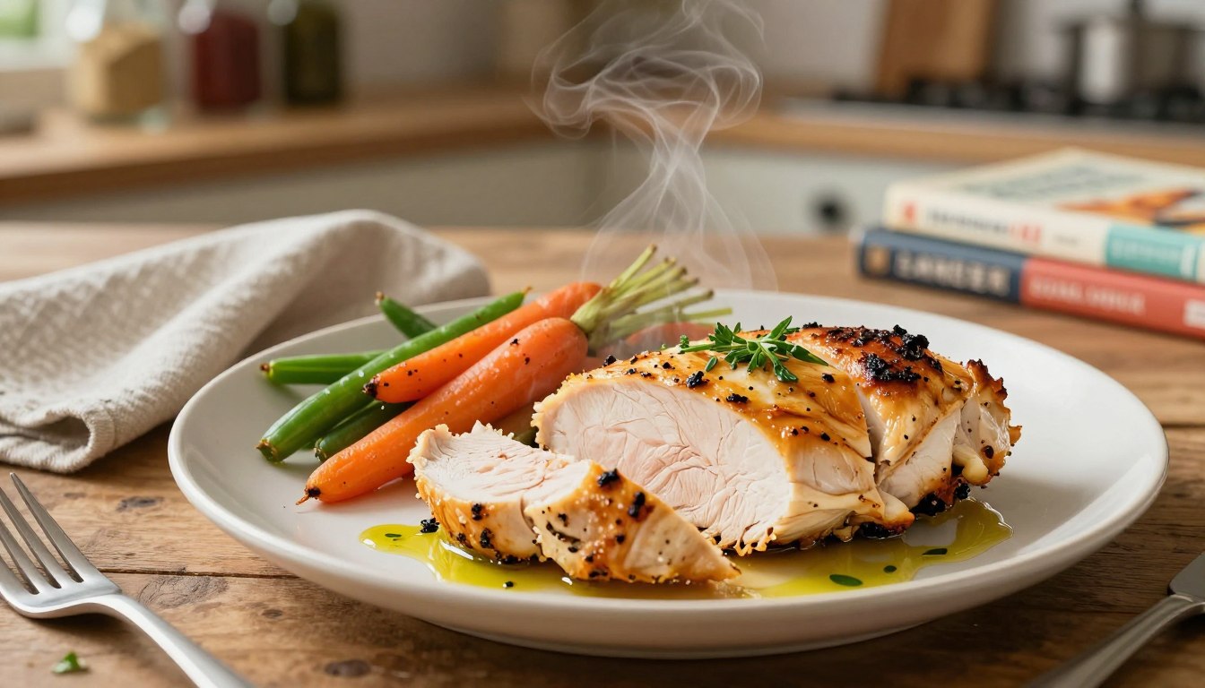 Dania z piersią z kurczaka z piekarnika