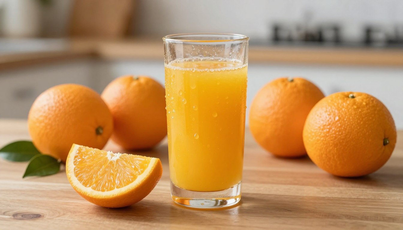 Sok pomarańczowy – wartości odżywcze
