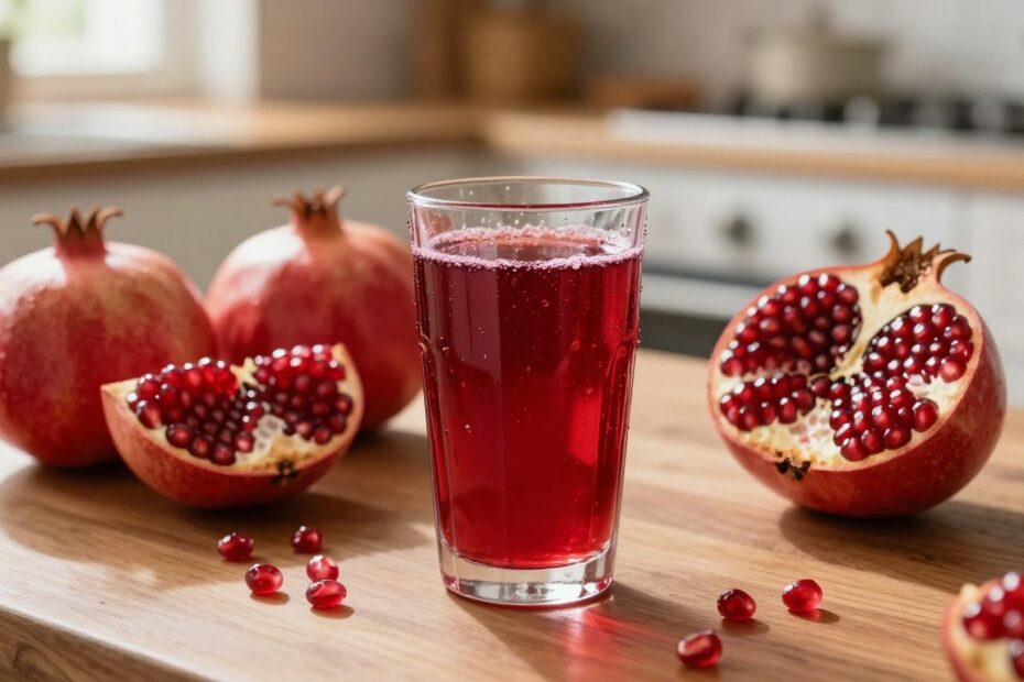 Sok z granatu – właściwości