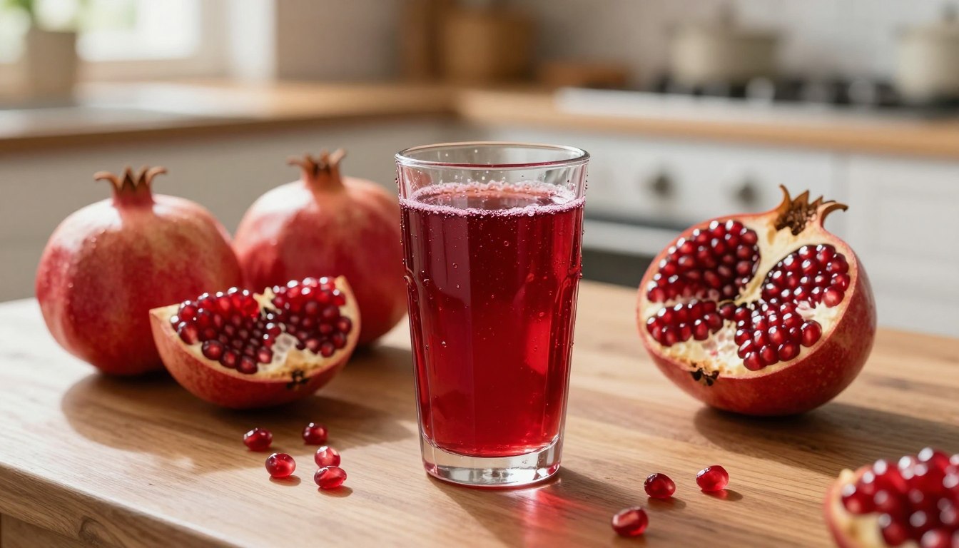 Sok z granatu – właściwości