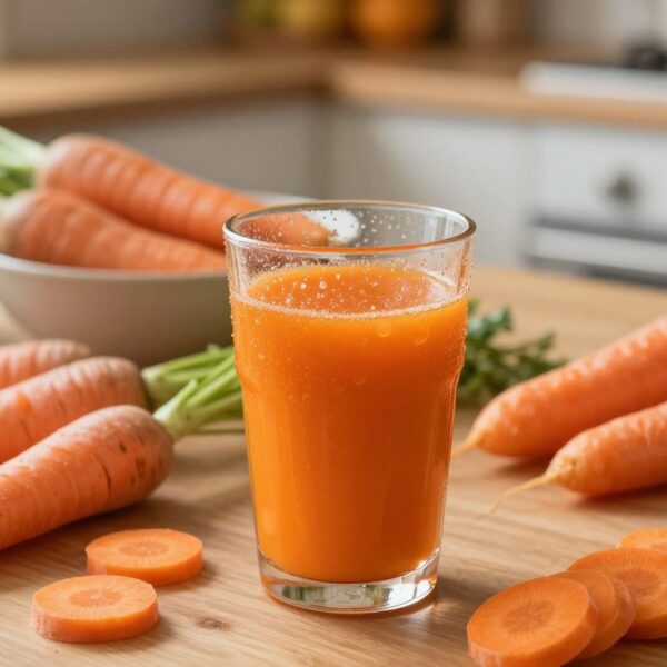 Sok z marchwi – na co pomaga