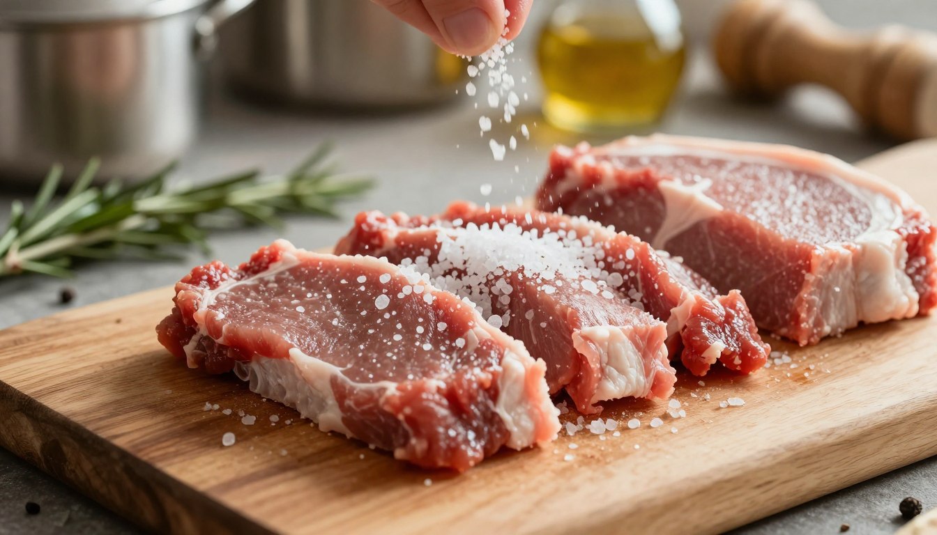 Sól zmiękczająca mięso
