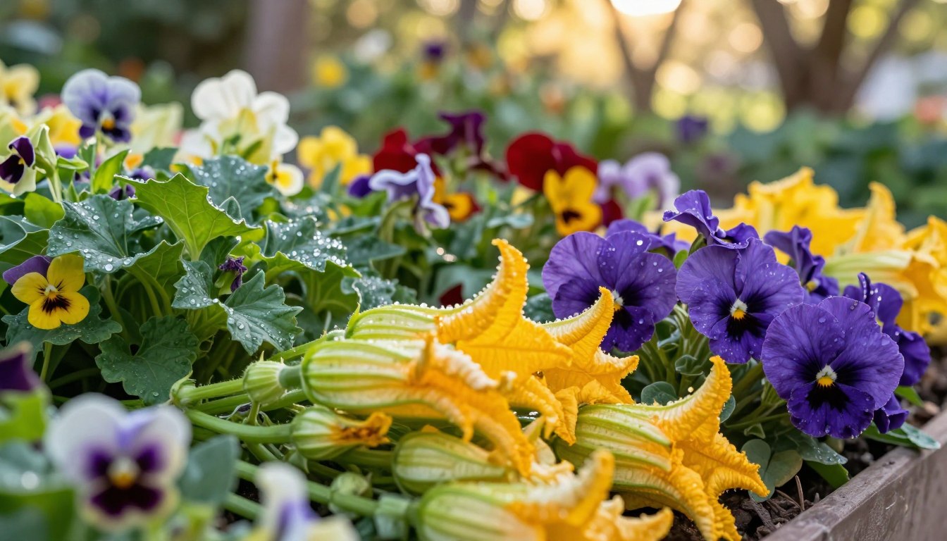 Warzywo o jadalnych koszyczkach kwiatowych